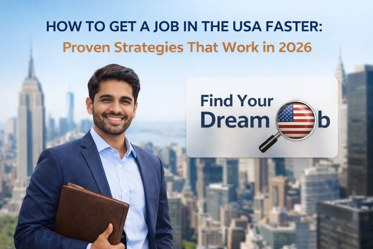How to Get a Job in the USA Faster